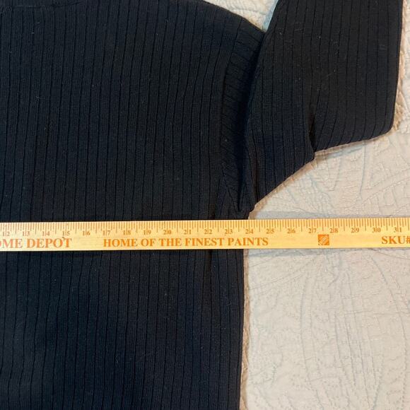 ProQuip Lambswool Lined 1/4 Zip Golf Sweater Large Windproof Ribbed Outdoor - Picture 7 of 8